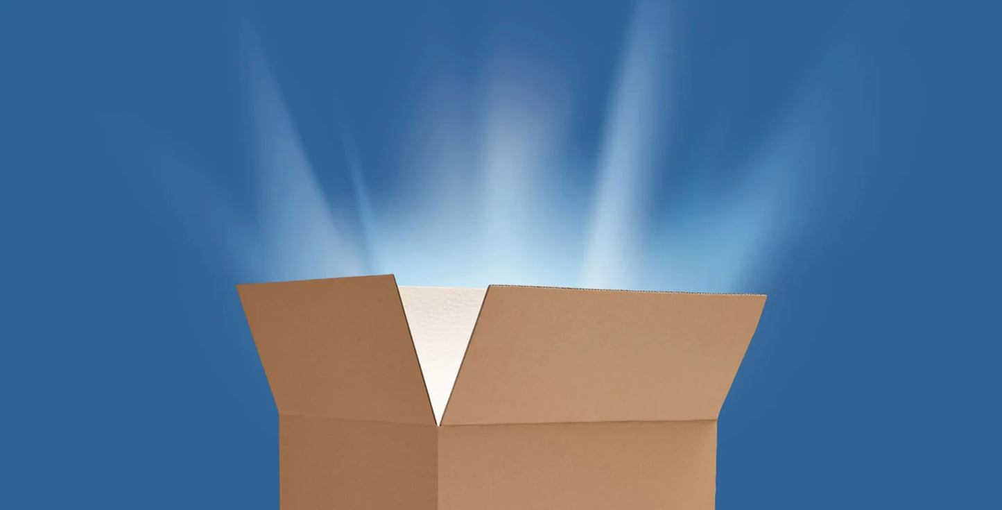 Packaging Video - Glowing mystery box
